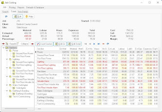 Contractor Job Costing Software