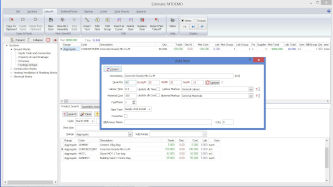 construction estimating software screen shot